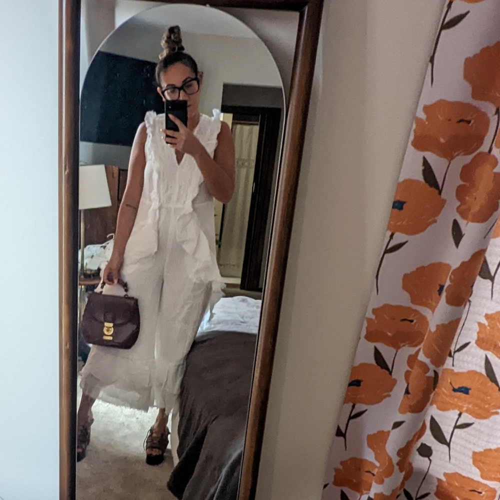 Linen and lace Stevie May Romper